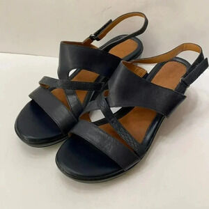 Naturalizer Tenor 9W Navy 2"‎ comfort wedges
